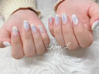 カラー ネイル 芦辺 香奈のネイルデザイン