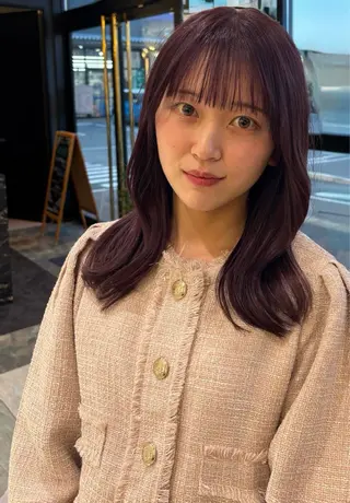 セミロング RITZ 髪質改善/ 清水のヘアスタイル