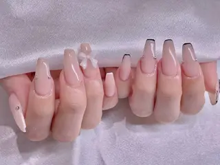 ネイル 長さだし専門店 M2　rikaのネイルデザイン