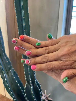 ネイル Seek Red Nail所属・Yoshitake Saoriのネイルデザイン