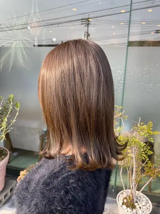 ミディアム カットモデル募集中/ MICHI/Solaのヘアスタイル