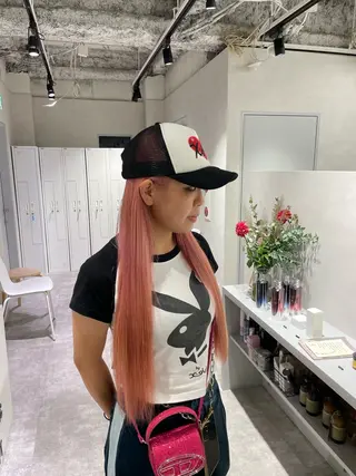 カラー モデル募集中/西梅田 かえで🎀のヘアスタイル