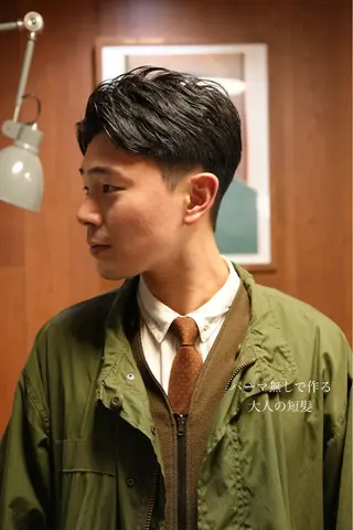 メンズ メンズパーマ いしだ りょうのヘアスタイル