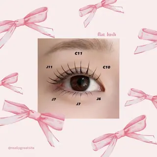 マツエク・マツパ 🎀memelu 御影店🎀のマツエク・マツパデザイン