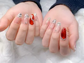 ネイル Momo チップ長さ出し専門店のネイルデザイン