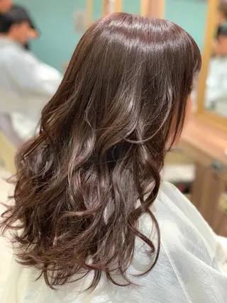 ロング カラー 平本 雄馬のヘアスタイル