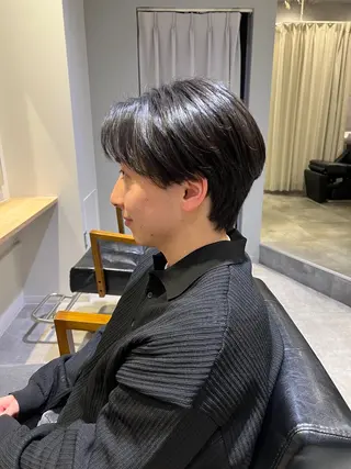 メンズ 🫧三浦 未流/ ボブ/イヤリングのヘアスタイル