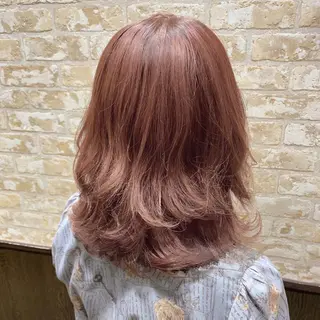 セミロング カラー パーマ ヘアアレンジ 近藤千翔🩵 髪質改善Periodのエステ・リラクイメージ