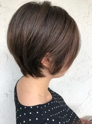 ショート カラー 艶髪育成サロン 京橋　shinのヘアスタイル