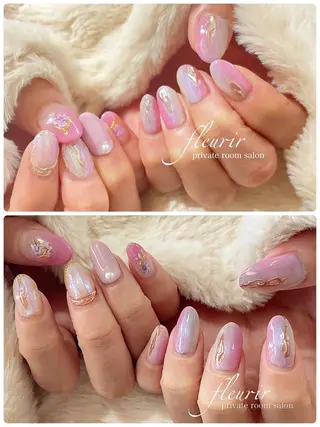 ネイル フルリール 【プライベートサロンのネイルデザイン