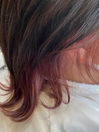 ミディアム HIKARI🐈‍⬛ レイヤー×デザインのヘアスタイル