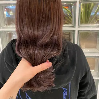 ロング カラー benji所属・Hamatsu Misakiのヘアスタイル