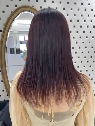 カラー 縮毛矯正/レイヤー /ひかるのヘアスタイル