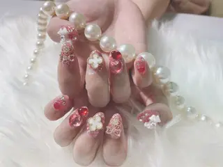 セミロング Hanaai Salon新宿店のネイルデザイン