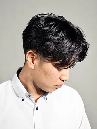 パーマ メンズ メンズパーマ専門店 【店長】⚜️イチカワのヘアスタイル