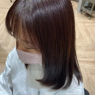 ミディアム カラー 撮影モデル募集中 rina 🦋のヘアスタイル