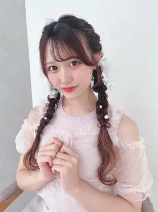 セミロング ヘアアレンジ 縮毛矯正特化⌇﻿髪質 改善⌇﻿じゅあんのヘアスタイル