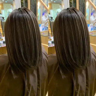 ミディアム カラー 🐸鈴木 綾乃🐸のヘアスタイル