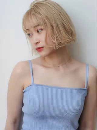 ショート VIVIE【ヴィヴィ】所属・髪質改善/韓国風 レイヤー/田村祐樹のヘアスタイル