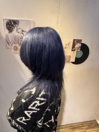 ミディアム 透明感カラー/ レイヤー/SHUNのヘアスタイル