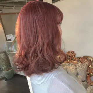 ミディアム カラー ブリーチ特化🌺★ あや🌵のヘアスタイル