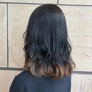 ミディアム 🦄艶カラー×韓国 NANA💎🐬のヘアスタイル