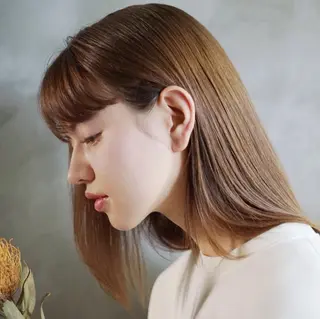 ロング enne hair&organic所属・🌟髪質改善メテオ カラーenne🫧のヘアスタイル