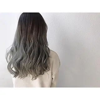 セミロング カラー 荒木 拓也のヘアスタイル