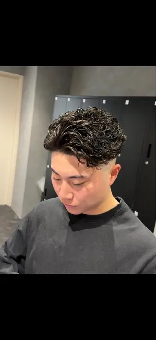 ショート メンズパーマ特化 美容師kouyaのヘアスタイル