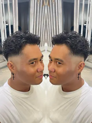 ショート パーマ メンズ 🐉『メンズ美容師』 吉田龍星🐉のヘアスタイル