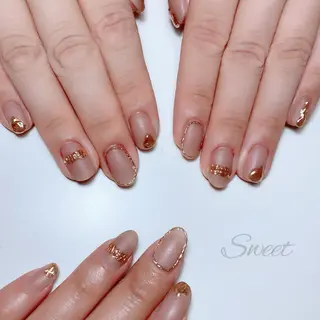 ネイル sweet 仲野陽子のネイルデザイン