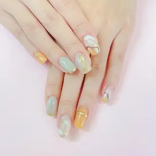 ネイル 大阪福島韓国束感まつ げ Sayaka🤍のマツエク・マツパデザイン