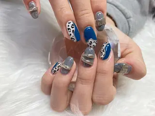 セミロング ネイル nail yukkoのネイルデザイン