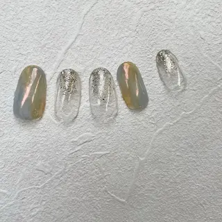 ネイル ⭐︎休業中の練習⭐︎ JNA認定講師髙橋のネイルデザイン