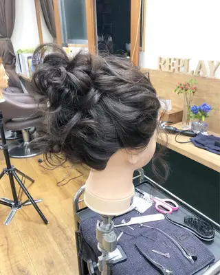 ヘアアレンジ 【ディレクター 🧸🤍田澤 唯那】のヘアスタイル