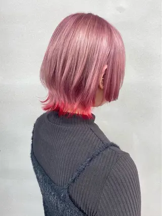 ショート カラー 柏 デザインカラー/ レイヤー🐣シオリのヘアスタイル