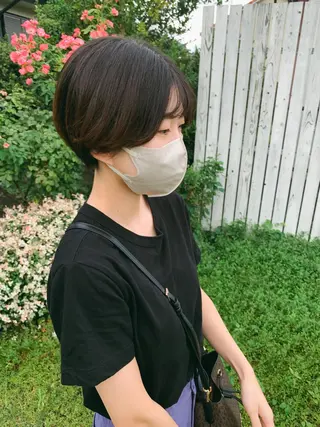 ショート 佐藤 美咲のヘアスタイル