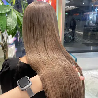 カラー クルミ/ 💕ワンホンネイルのネイルデザイン