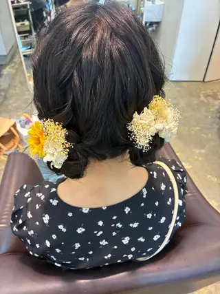 ヘアアレンジ 中村 碧のヘアスタイル
