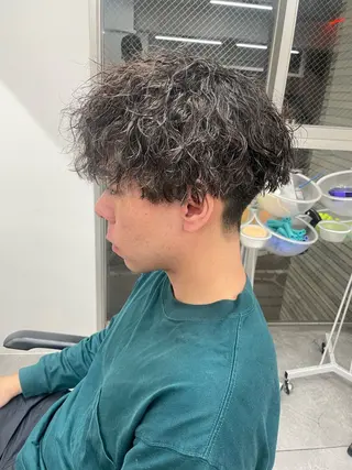 パーマ メンズ 町田エリアＮｏ．１/ パーマ特化/太田京希のヘアスタイル