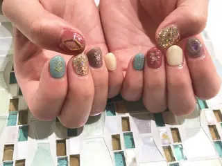 ネイル 舞田 苑香のネイルデザイン