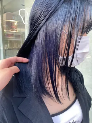 ミディアム カラー 似合わせ SHOYAのヘアスタイル