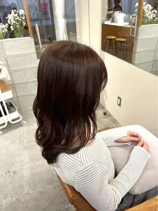 ロング カラー 💐花屋併設💐 宮園　雛羽のヘアスタイル