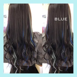 ロング カラー ヘアアレンジ 🦋 SHION 🦋のヘアスタイル