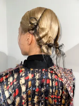 ミディアム カラー パーマ ヘアアレンジ 🎀オイダイラ モモカ🎀のヘアスタイル