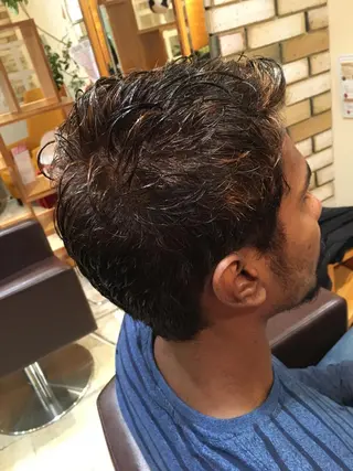 ショート カラー メンズ G LUX(ジールクス)所属・清水 まなのマツエク・マツパデザイン