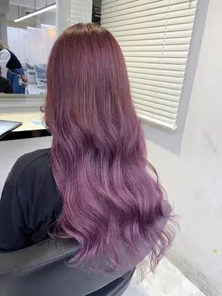 カラー 🪞official FRUITS渋谷🩰のヘアスタイル