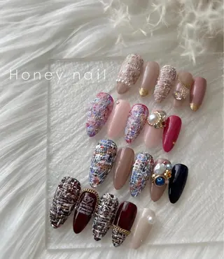 ネイル フィルイン専門 Honey nailのネイルデザイン