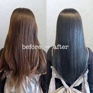 ロング 井上 樹のヘアスタイル