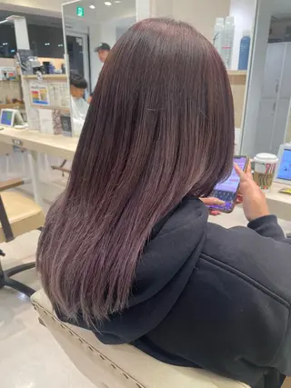 セミロング かずや🍀/髪質改善 /艶髪カラー/眉毛のヘアスタイル